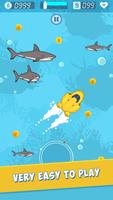 O2 submarine -Attack of the hungry sharks poster