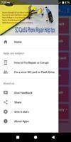 SD Card & Phone Repair Help tips capture d'écran 1