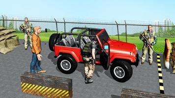 Border Patrol Police Duty Game پوسٹر