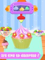 Yummy Cupcake Baking Chef syot layar 1