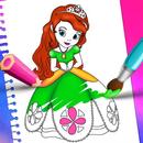 Princesse Couleur Livre La pei APK