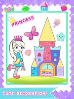 Princess Color Book Painting F 스크린샷 2