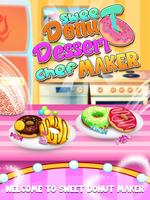 Sweet Donut Dessert Chef Maker 포스터