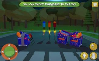 Fireworks Boy Simulator 3D اسکرین شاٹ 3