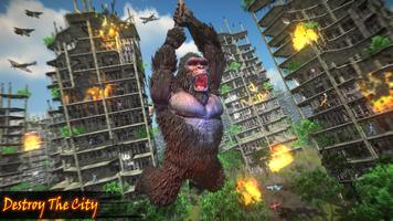 Gorilla Rampage City Attack poster