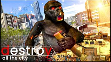 Gorilla Rampage City Attack screenshot 1