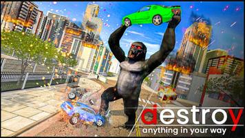 Gorilla Rampage City Attack screenshot 2
