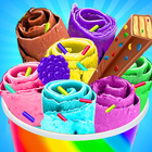 آیکون‌ Ice Cream Roll Cooking Kitchen