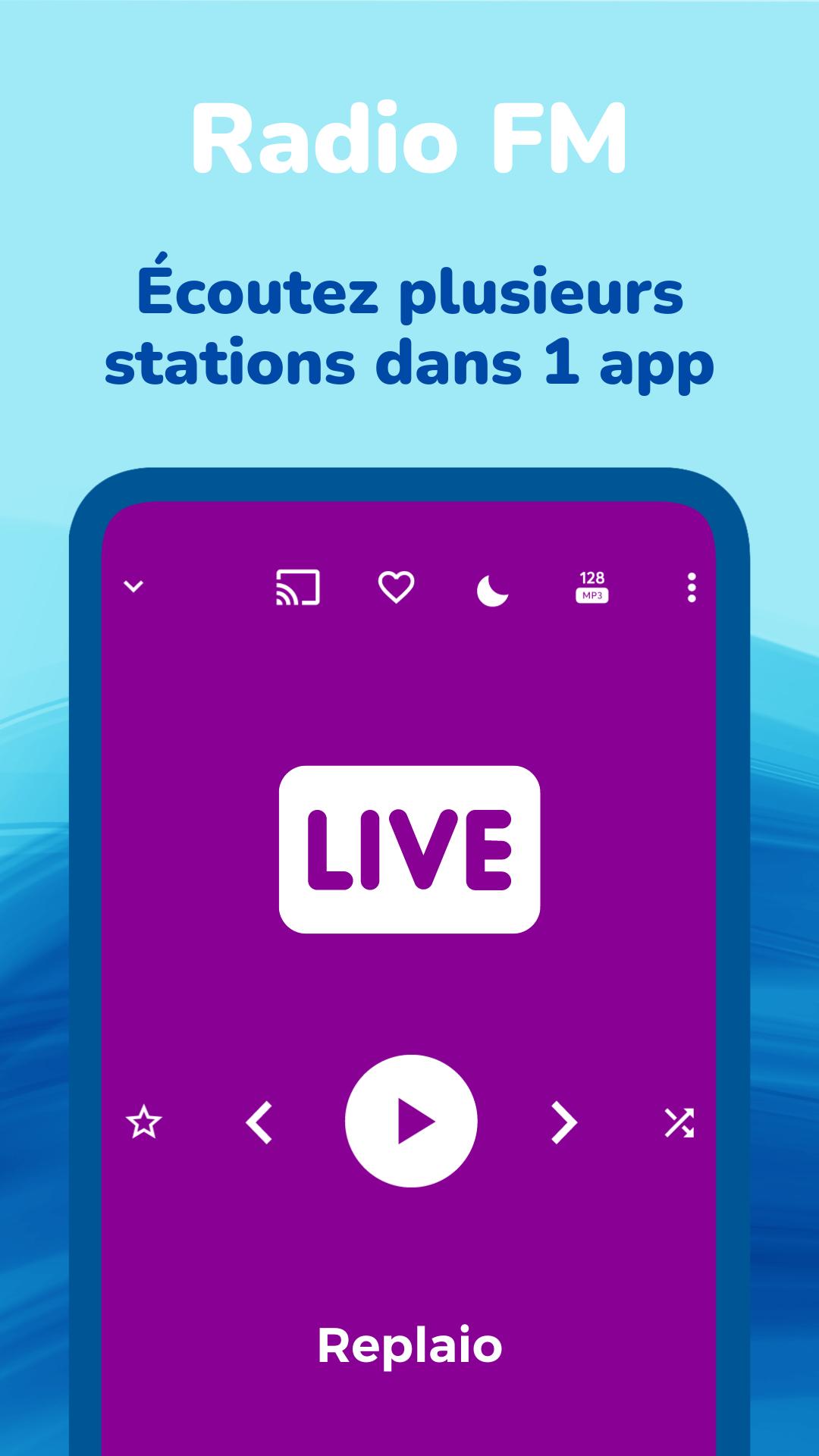 Replaio: Radio & Musique Live APK pour Android Télécharger