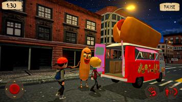 Sinister Sausage Man Run Game capture d'écran 1