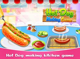 Hot Dog Maker: Food Street Cui Affiche