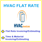 HVAC Flat Rate Invoice icône