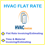 HVAC Flat Rate Invoice أيقونة