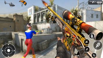 FPS Comando Gun Shooting Games capture d'écran 2
