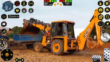 Construção de estrada Jogo JCB imagem de tela 1