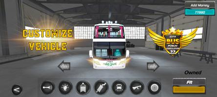 City Public Bus Simulator الملصق