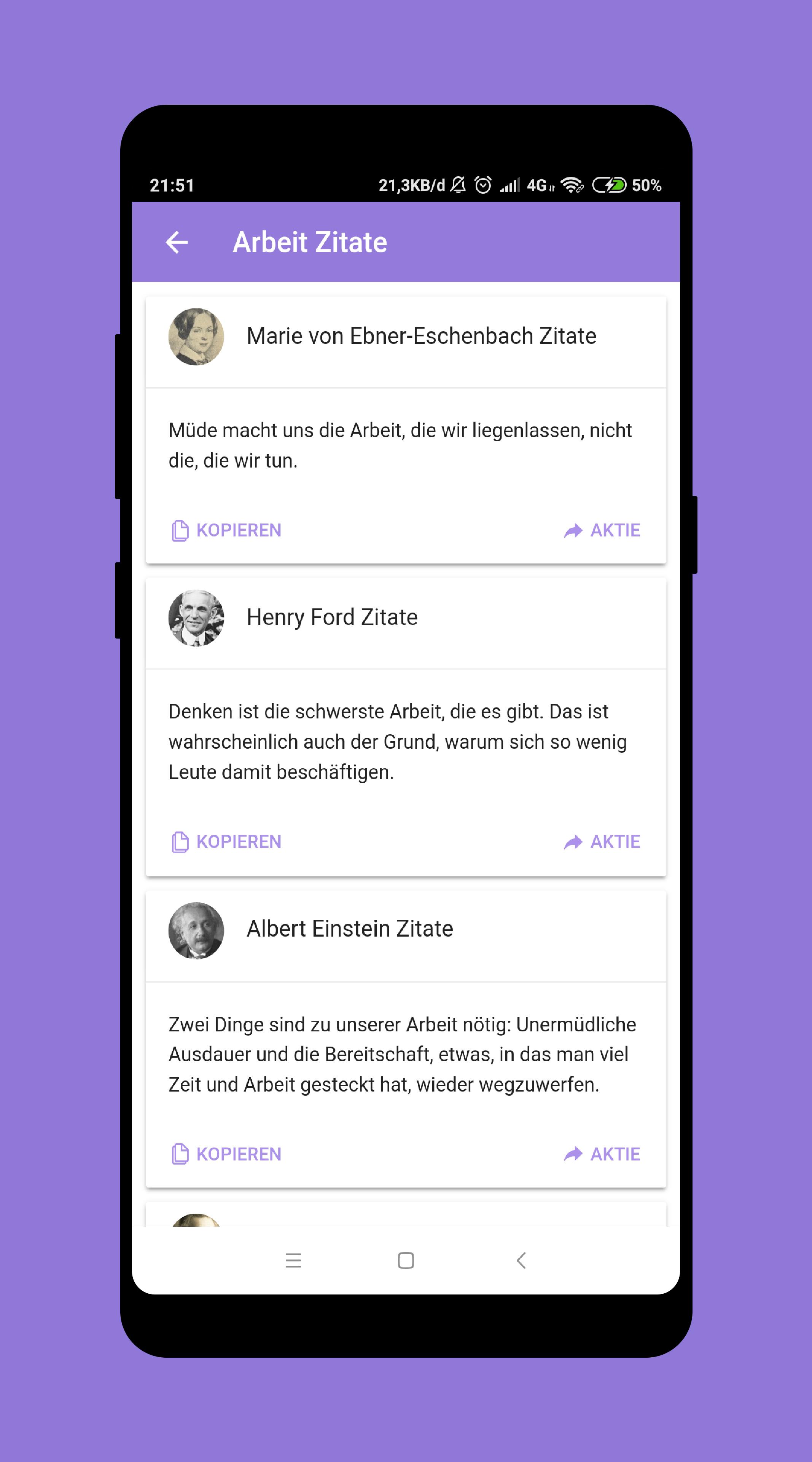 Zitate Und Spruche In Deutsch Fur Android Apk Herunterladen