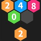 2048 Hexa - Number match game icône