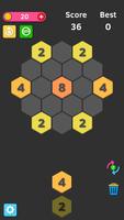 2048 Hexa - Number match game capture d'écran 2