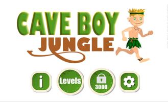 پوستر Cave Boy Jungle