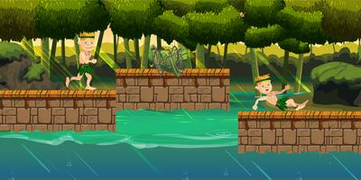 Cave Boy Jungle स्क्रीनशॉट 2