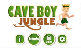 Cave Boy Jungle Affiche