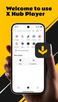 X Hub Player الملصق