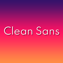 Clean Sans Font Theme for LG D APK