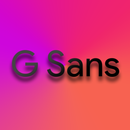 G Sans Font theme for LG Devic APK