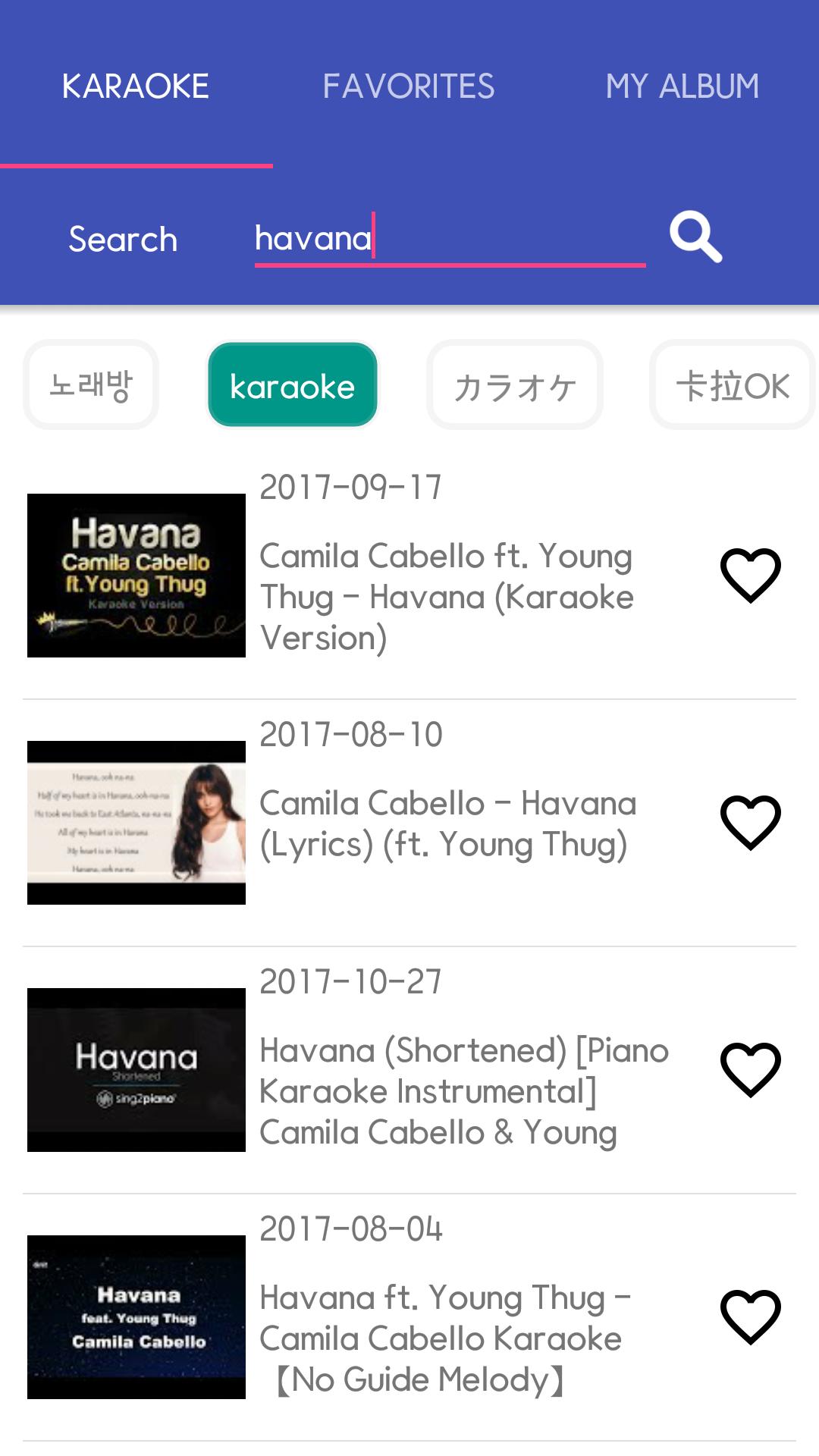 Practice Your Favorite Songs Karaoke For Android Apk Download - havana song practice roblox