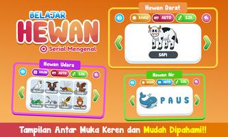 Belajar Mengenal Hewan + Suara capture d'écran 2