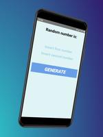 Random Number Generator ảnh chụp màn hình 3