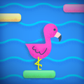 Jumping Flamingo: Catch the Stars