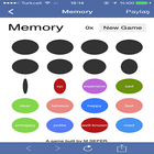 English words with memory game icône