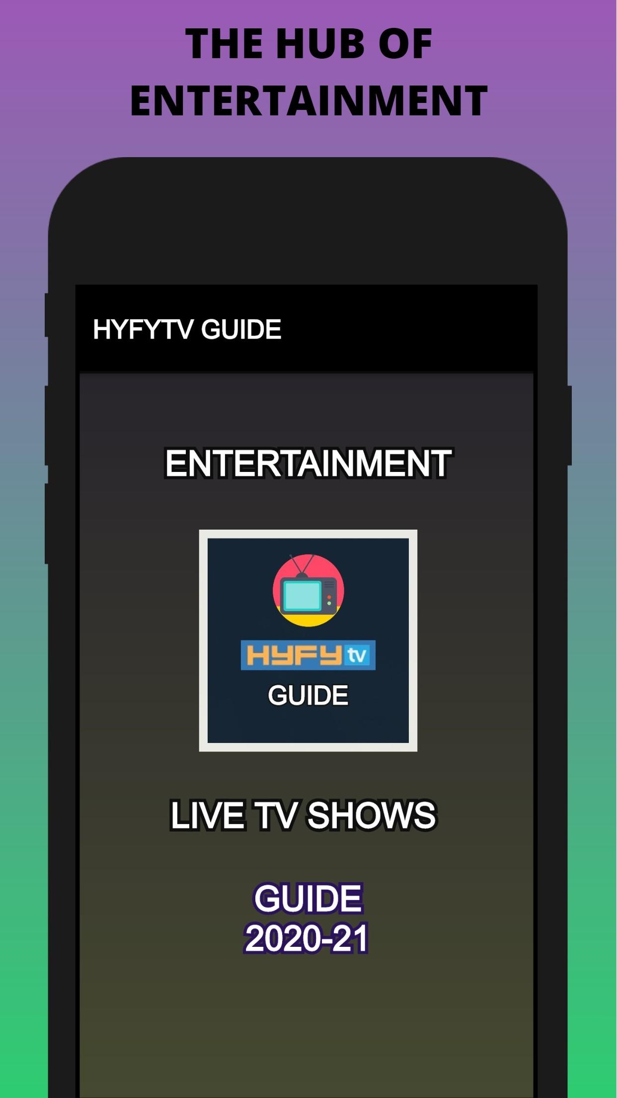 Hyfytv Live Tv App Guide For Android Apk Download