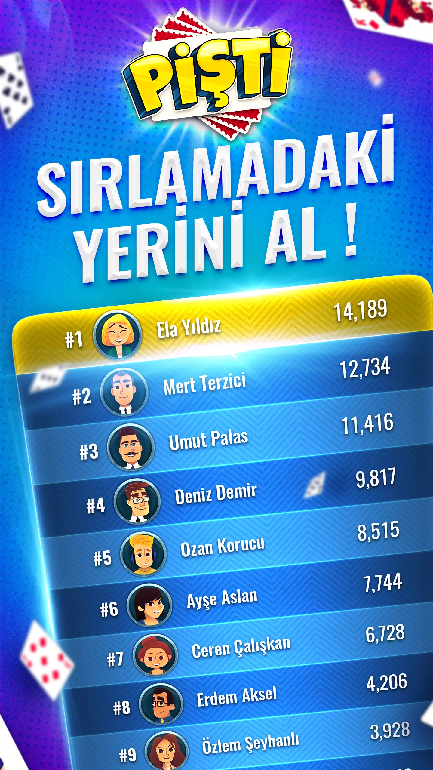 Pişti: Tekli, Eşli Internetsiz