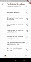 The Christian Hymn Book الملصق