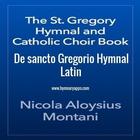 De Sancto Gregorio Hymnal et C icône