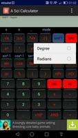 برنامه‌نما A Sci Calculator عکس از صفحه