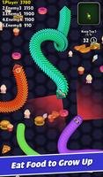 Worm io: Slither Snake Arena 포스터