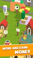 My Mini Craft Zoo: Idle Tycoon ảnh chụp màn hình 1