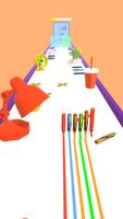 pencil run rush 3d line color adventure fun race imagem de tela 2