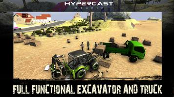 Excavator Truck Simulator syot layar 2