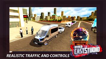 Minibus:Driving Simulator Game capture d'écran 2