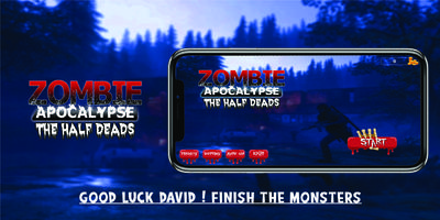 Zombie Apocalypse : Half Deads screenshot 1