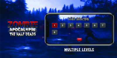 Zombie Apocalypse : Half Deads screenshot 3