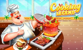 Cooking City 👩‍🍳 Crazy Chef Restaurant Game 2019 poster