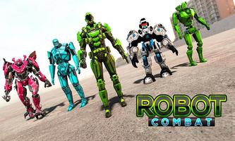 Robot vs Super hero - Robot Fighting Ring Battle screenshot 2