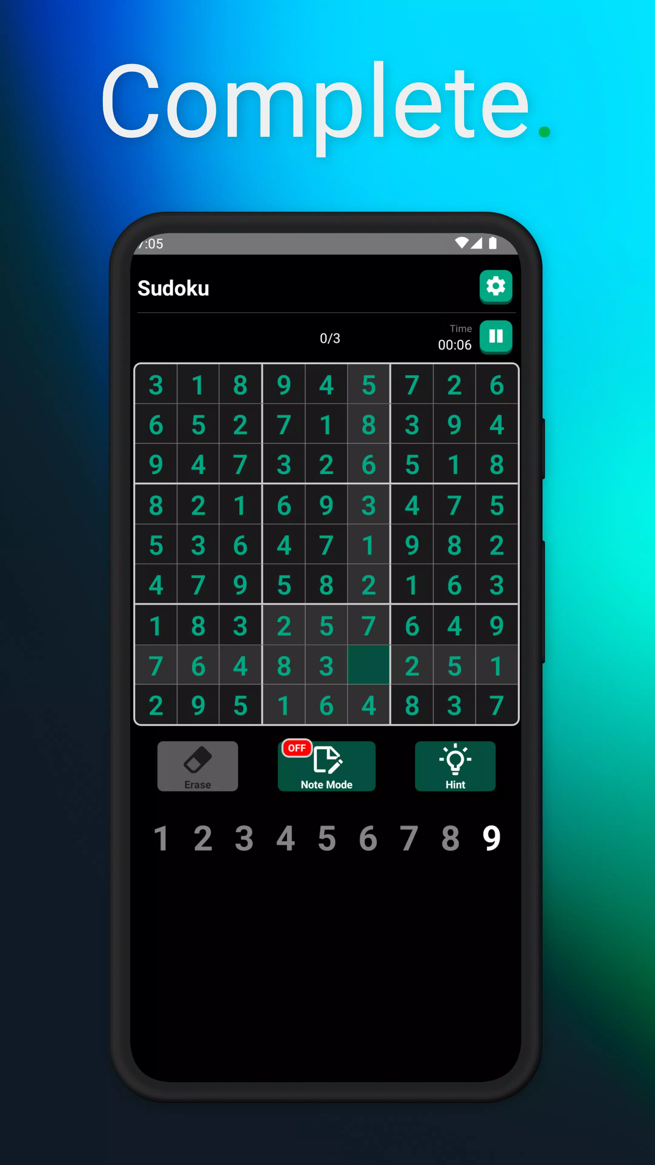 Classic Sudoku Puzzles