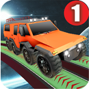 Impossible Monster Car Stunt Game-Space Track APK